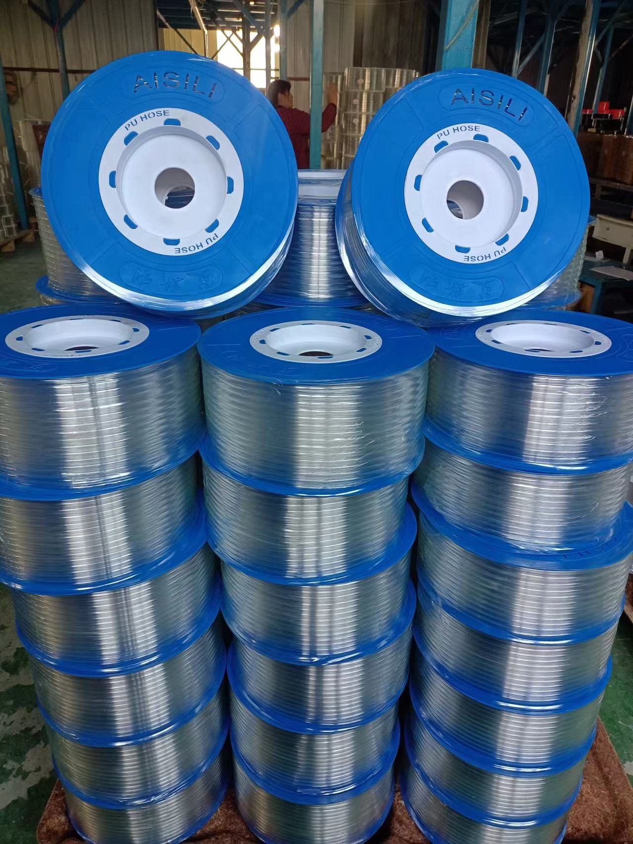 pu hose color blue 85