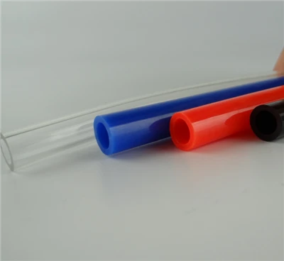 Clear Blue Pu Tube